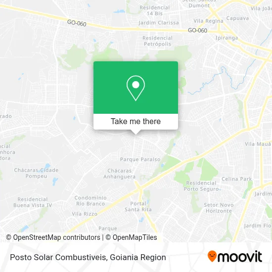 Posto Solar Combustiveis map