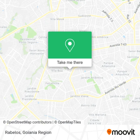 Rabelos map