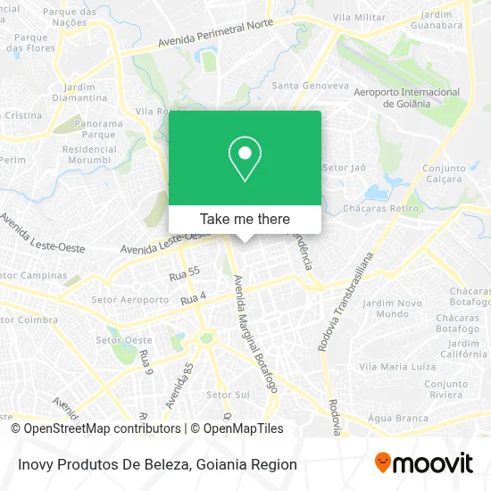 Inovy Produtos De Beleza map