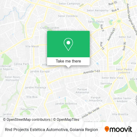 Rnd Projects Estética Automotiva map