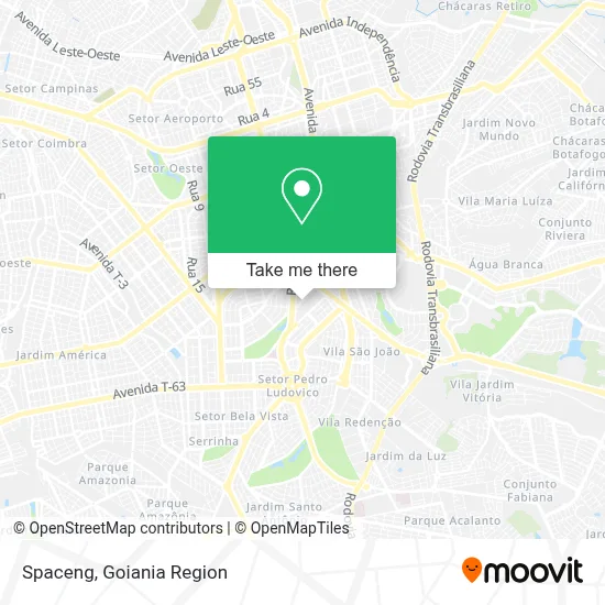 Spaceng map