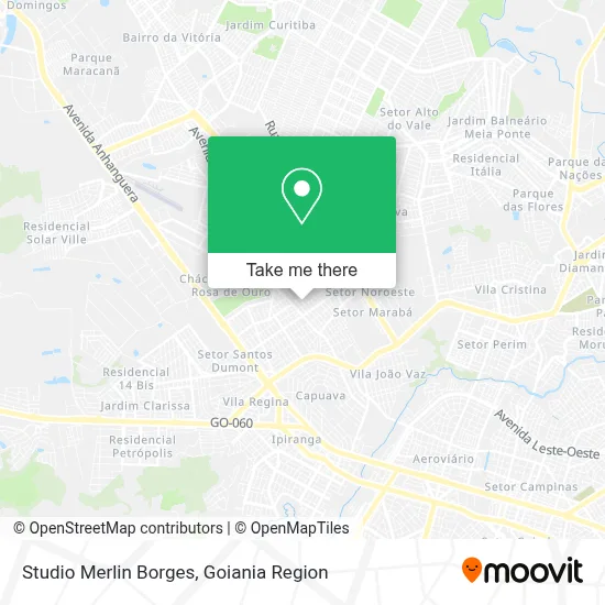 Studio Merlin Borges map