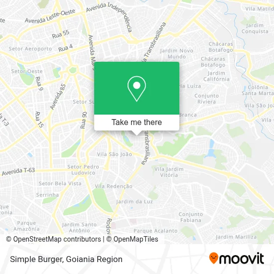 Simple Burger map