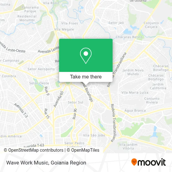 Wave Work Music map
