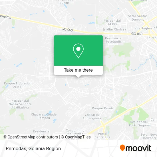 Rnmodas map