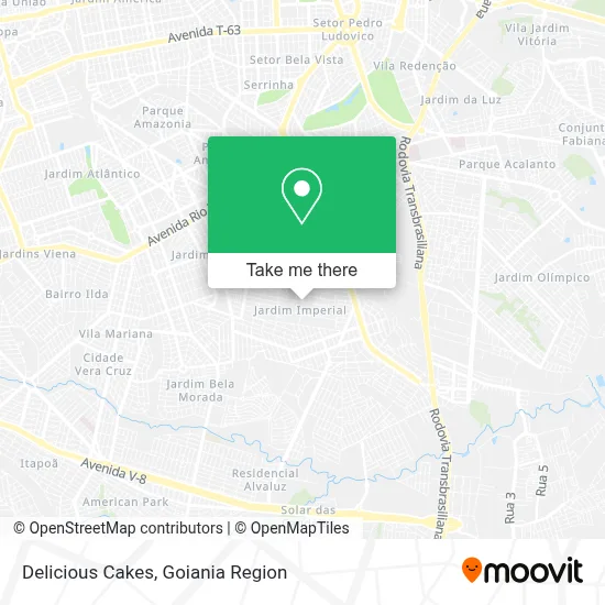 Delicious Cakes map