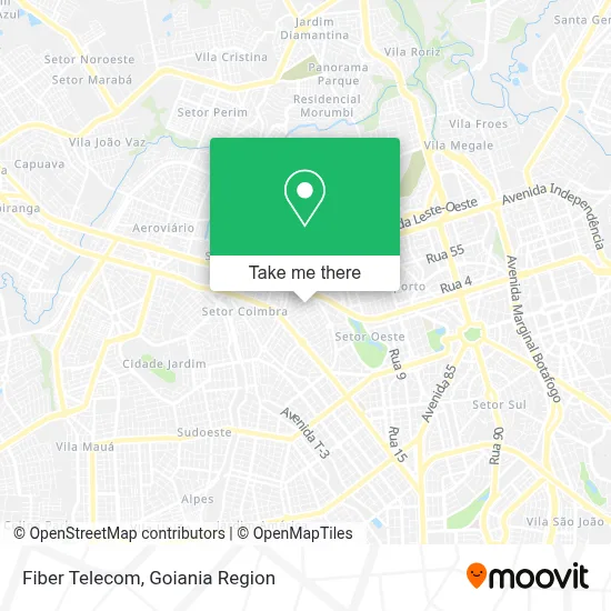 Fiber Telecom map