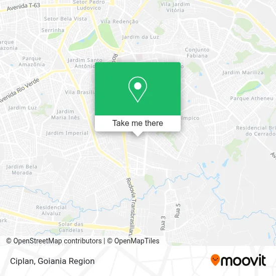 Ciplan map