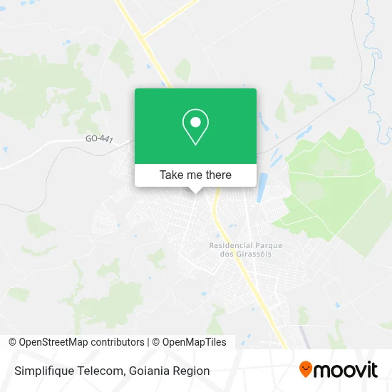 Simplifique Telecom map