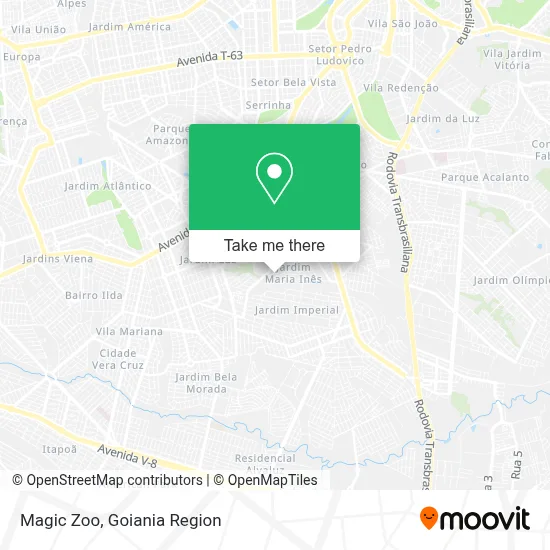 Magic Zoo map