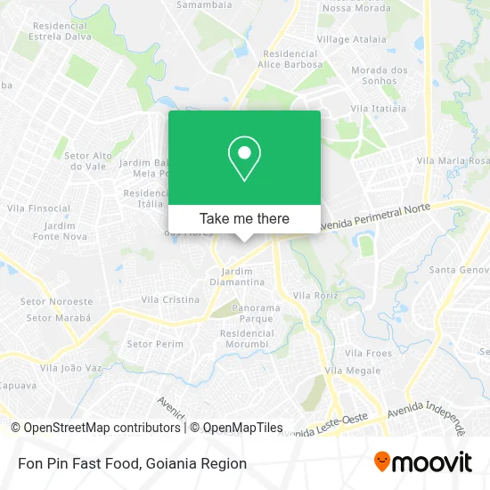 Fon Pin Fast Food map