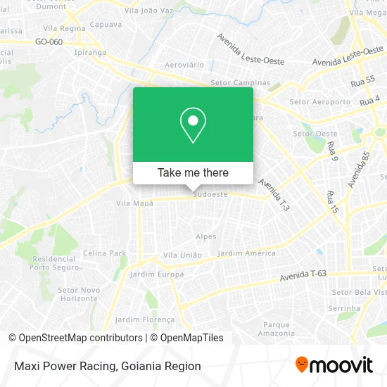 Maxi Power Racing map