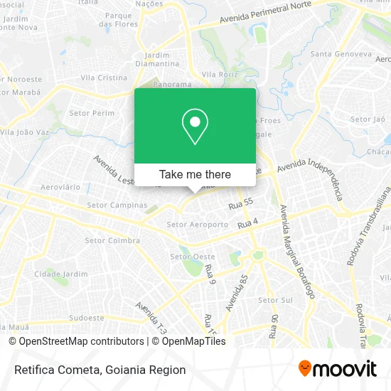 Retifica Cometa map