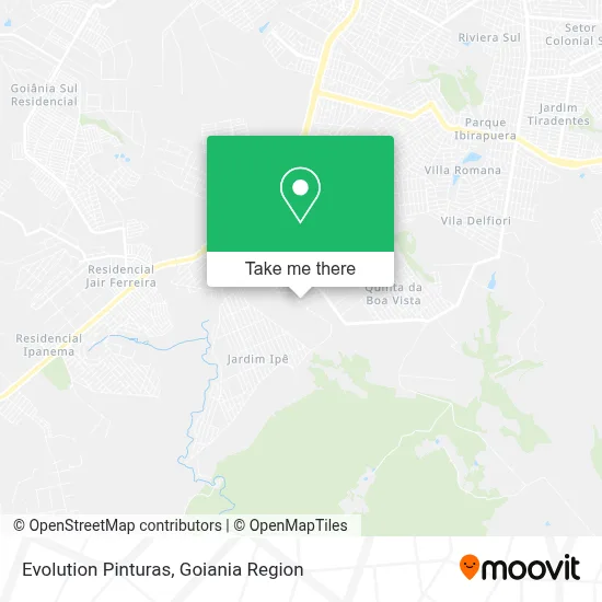 Evolution Pinturas map