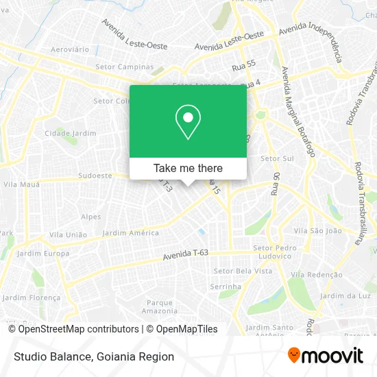 Studio Balance map