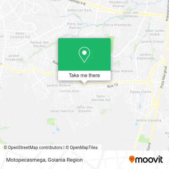 Motopecasmega map