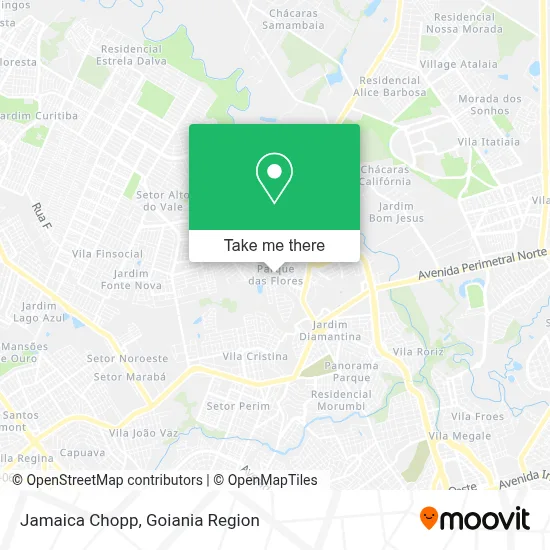 Jamaica Chopp map