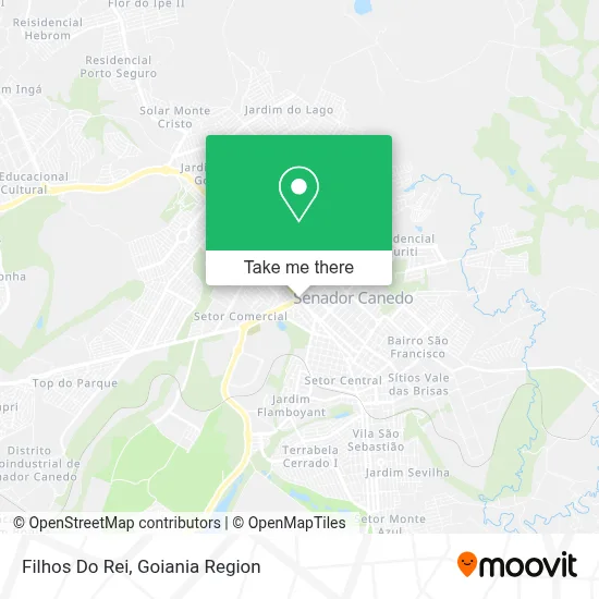 Filhos Do Rei map
