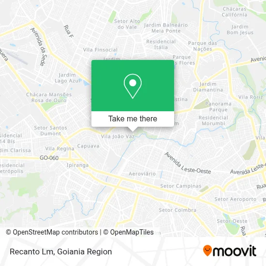Recanto Lm map