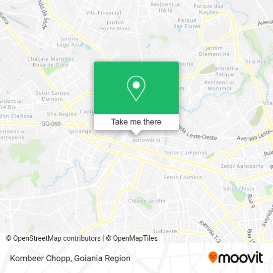 Kombeer Chopp map