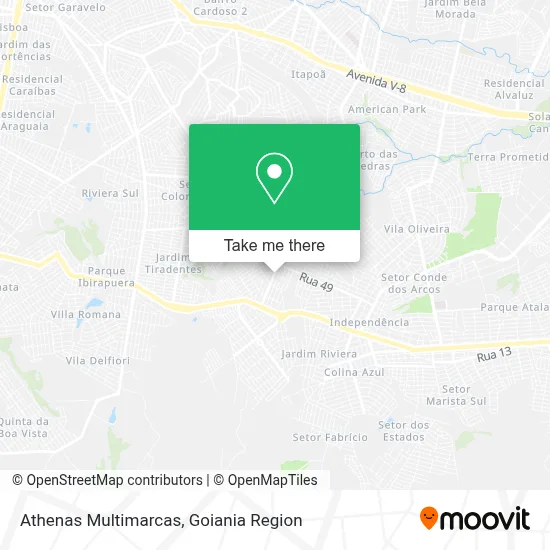 Athenas Multimarcas map