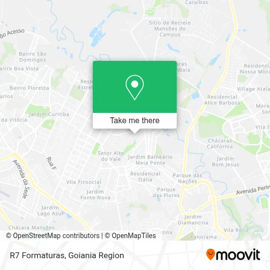 R7 Formaturas map