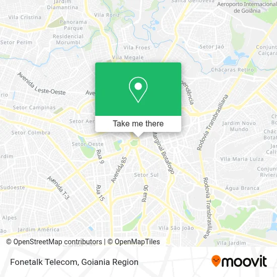Fonetalk Telecom map
