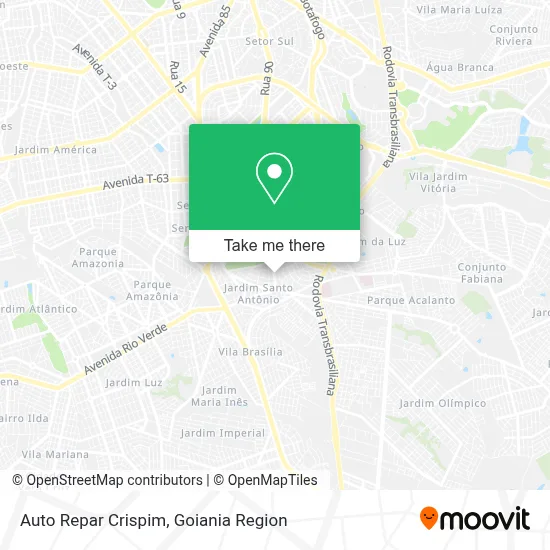 Auto Repar Crispim map