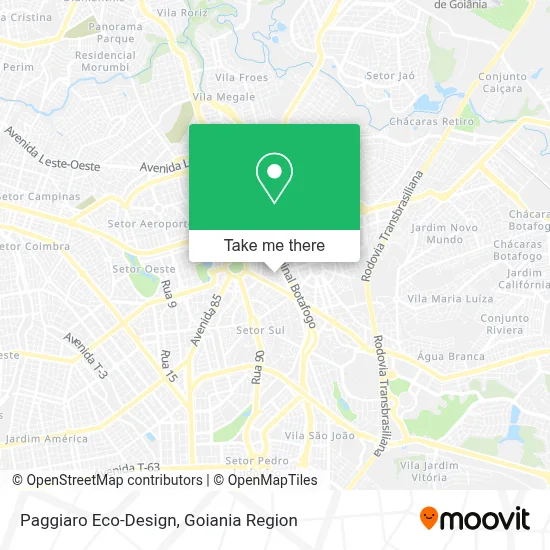 Paggiaro Eco-Design map