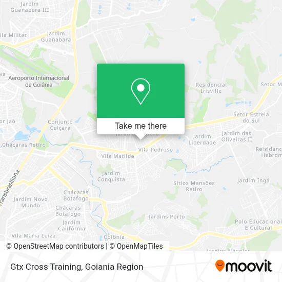 Gtx Cross Training map