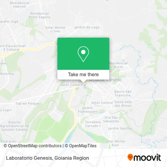 Laboratorio Genesis map