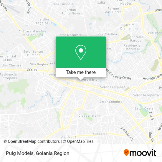 Puig Models map