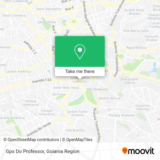 Gps Do Professor map