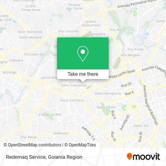 Redemaq Service map