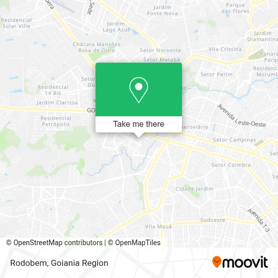 Rodobem map