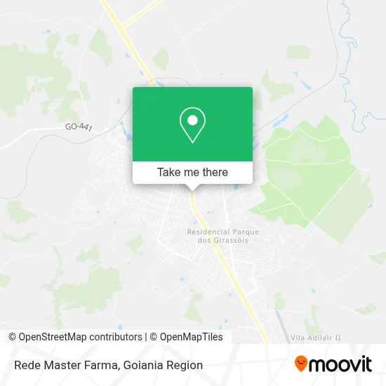 Rede Master Farma map