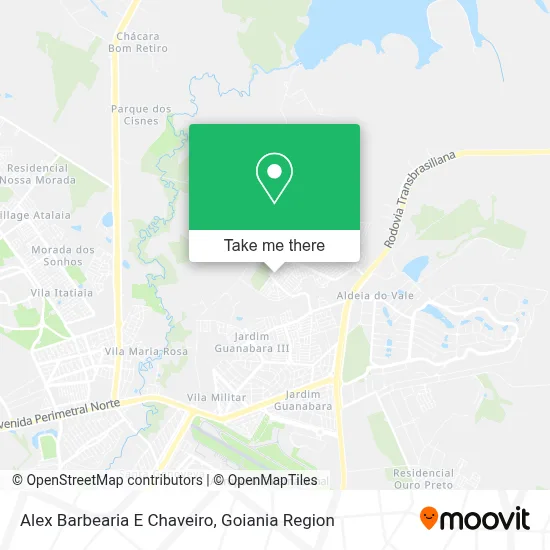 Alex Barbearia E Chaveiro map