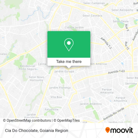 Cia Do Chocolate map
