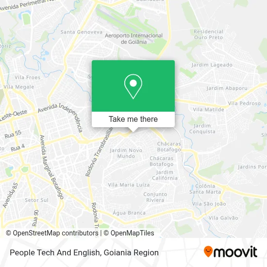 People Tech And English map