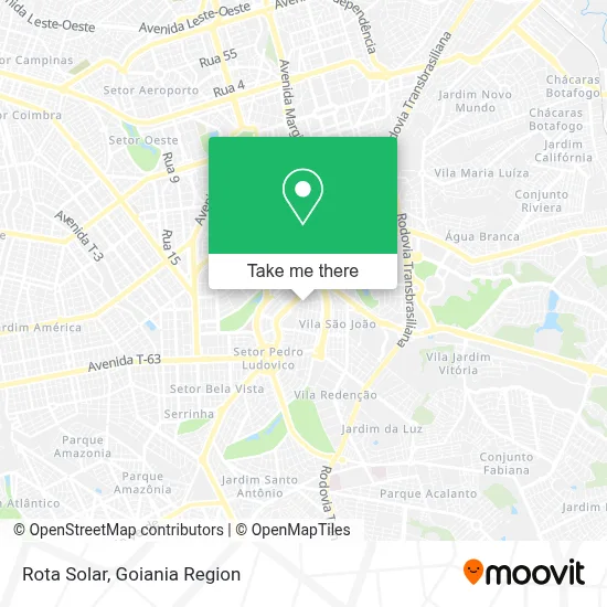 Rota Solar map