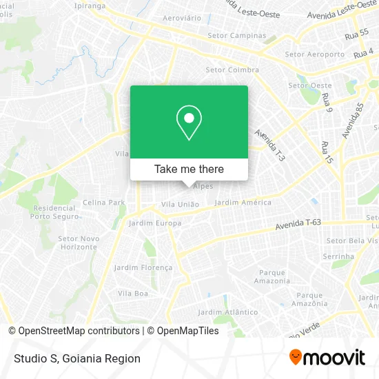 Studio S map