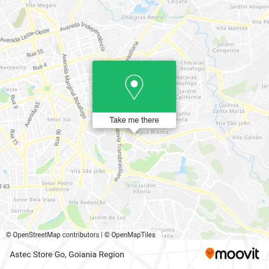 Astec Store Go map