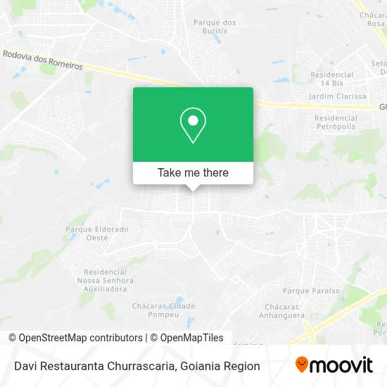 Davi Restauranta Churrascaria map