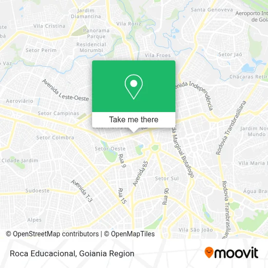 Roca Educacional map