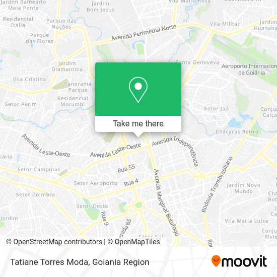 Tatiane Torres Moda map