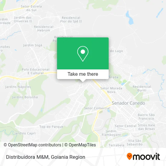 Distribuidora M&M map
