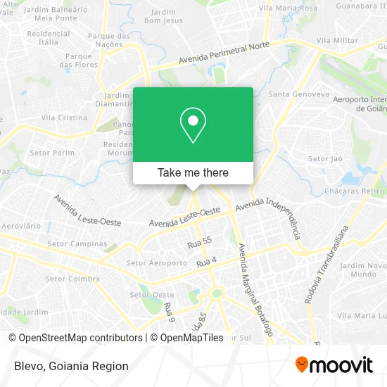 Blevo map