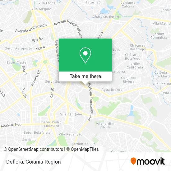 Deflora map