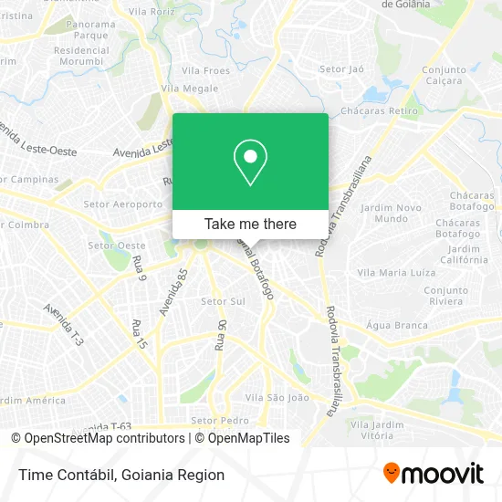 Time Contábil map