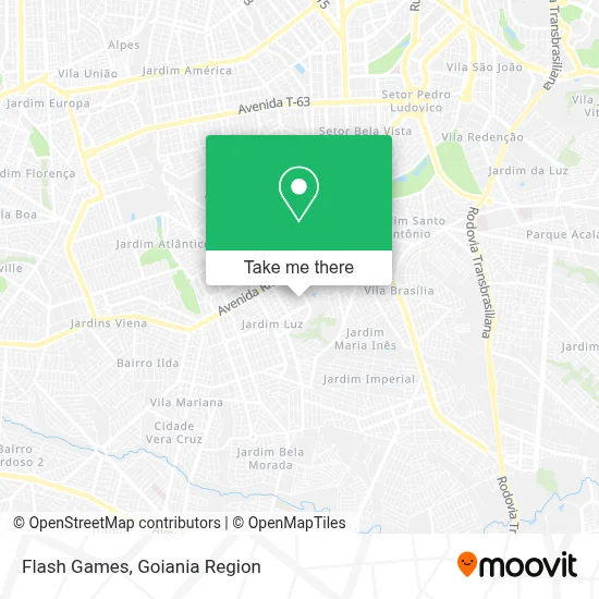Flash Games map